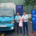 Bàn giao xe K200 thùng kín Inox 430 cho Công Ty Phúc Nguyên